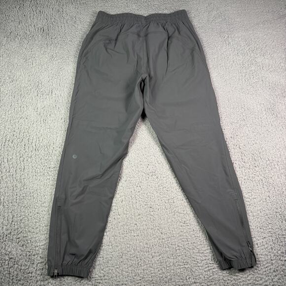 Lululemon Pace Breaker Jogger Pants Mens Medium Charcoal Gray Shorter 28" M5AYKS - Picture 5 of 10